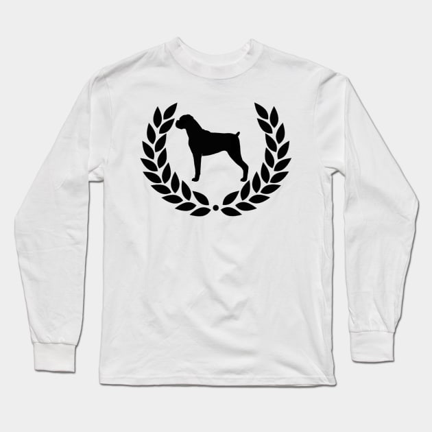 Boxer Dor Society Long Sleeve T-Shirt by DogsUnity